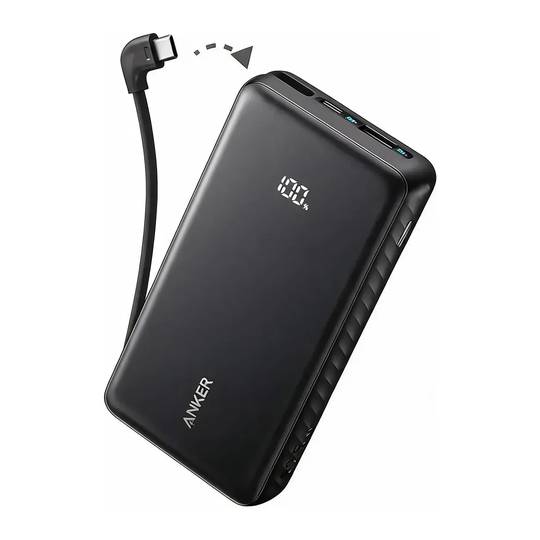 Power bank Anker Zolo - 20.000 mAh / 22,5 Watts / Preto / Com display