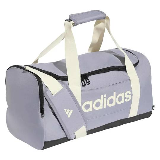 Mala duffel Adidas Linear - Unissex / Lilás / Pequena