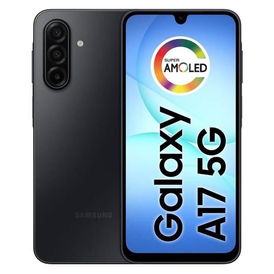 Smartphone Samsung Galaxy A17 5G - 8 GB + 256 GB / Preto