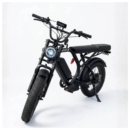 Bicicleta elétrica Urbana NADO K3 - Bateria removível / Preto / 49 kg