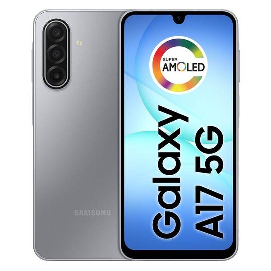 Smartphone Samsung Galaxy A17 5G - 8 GB + 256 GB / Cinza